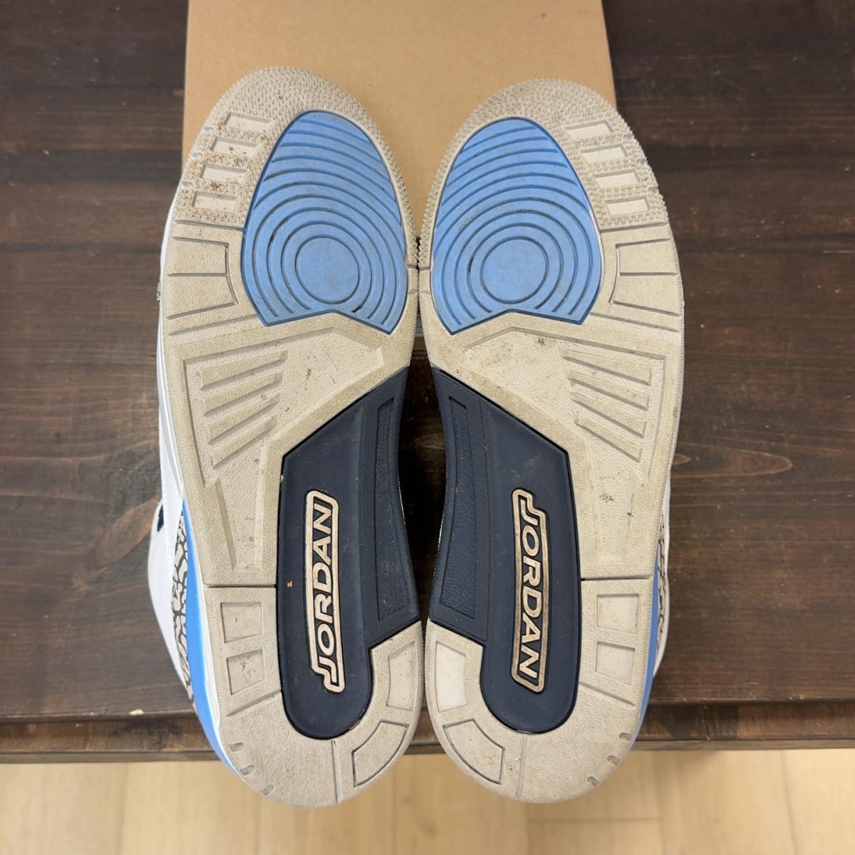 Jordan 3 Retro UNC (2020) Size 13 (Pre-Owned) - aux