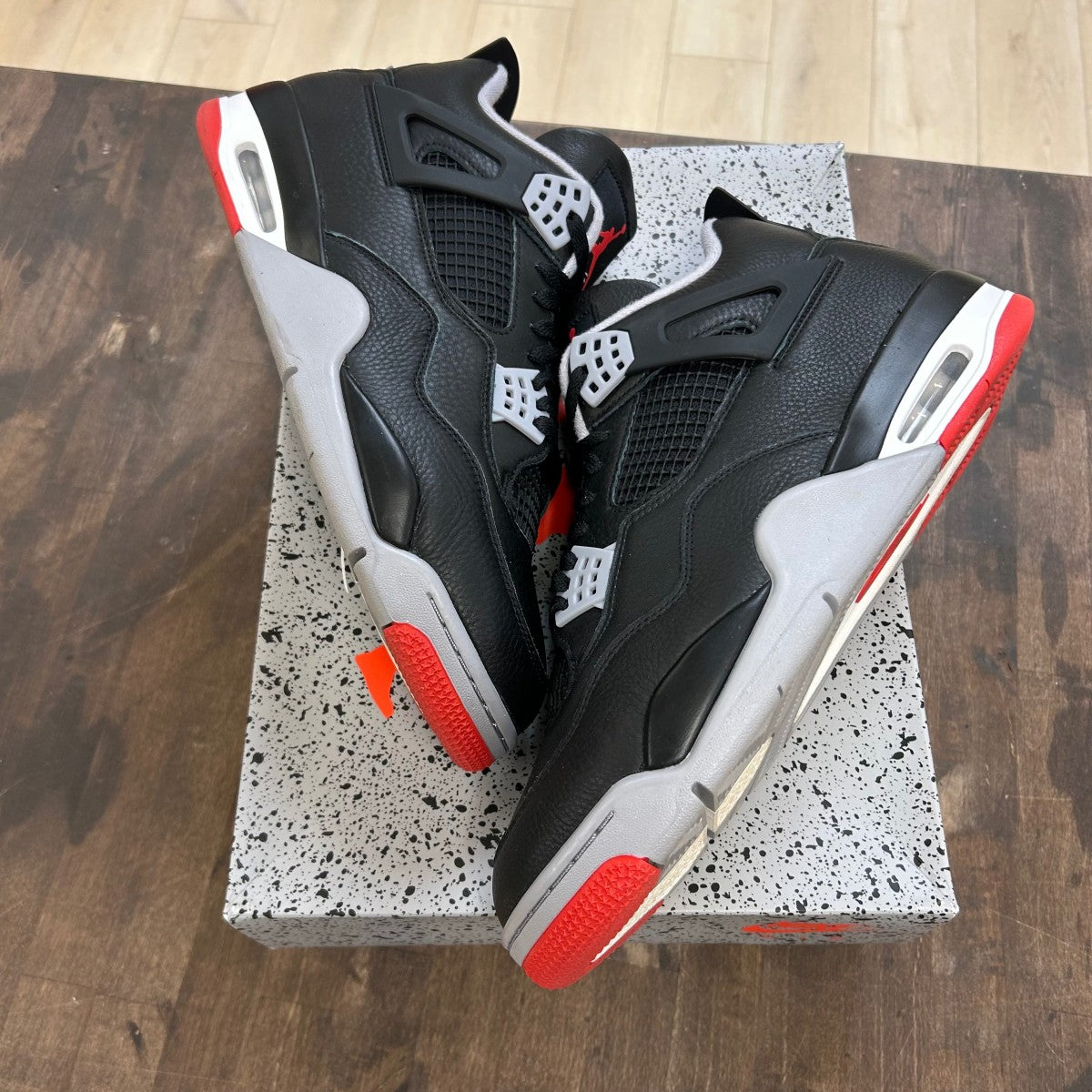 Jordan 4 Retro Bred Reimagined - Image 1