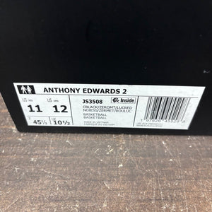 adidas AE 2 Black White Red Size 11 (Pre-Owned) - aux