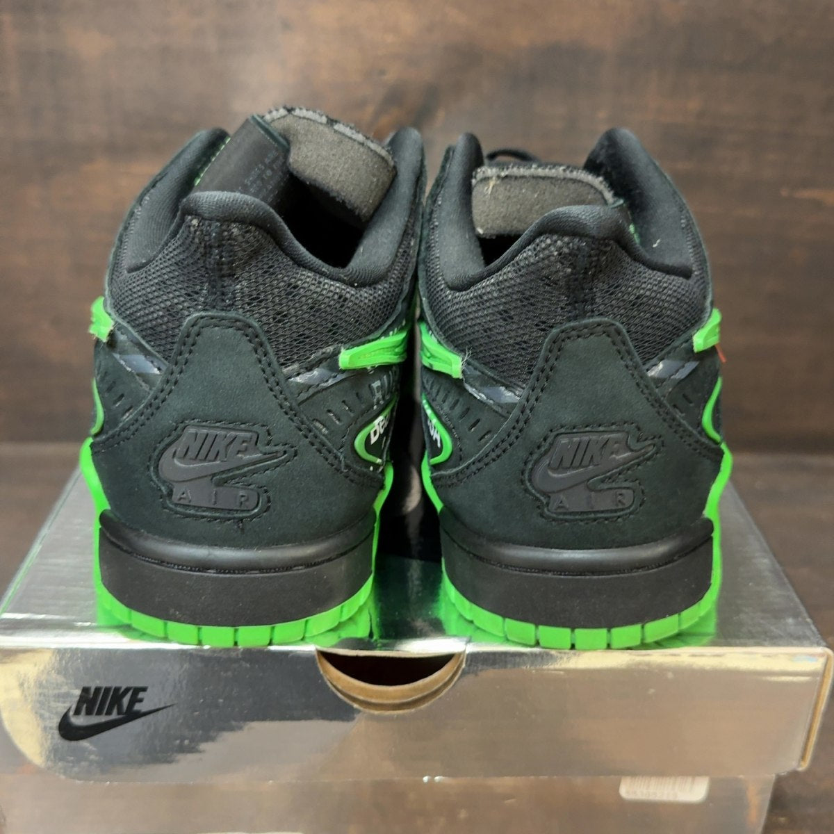 Nike Air Rubber Dunk Off-White Green Strike - Image 5