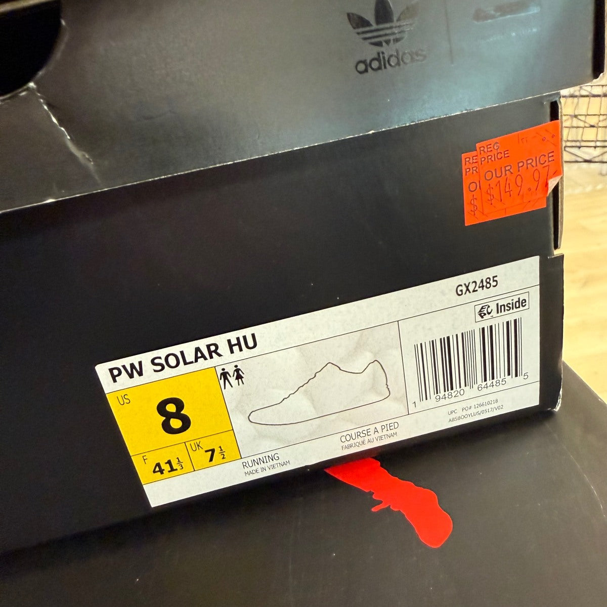adidas Solar Hu Pharrell Williams Core Black - Image 6