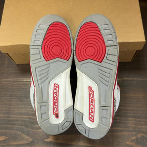 Jordan 3 Retro Cardinal (GS) Size 5.5Y (Pre-Owned) - aux