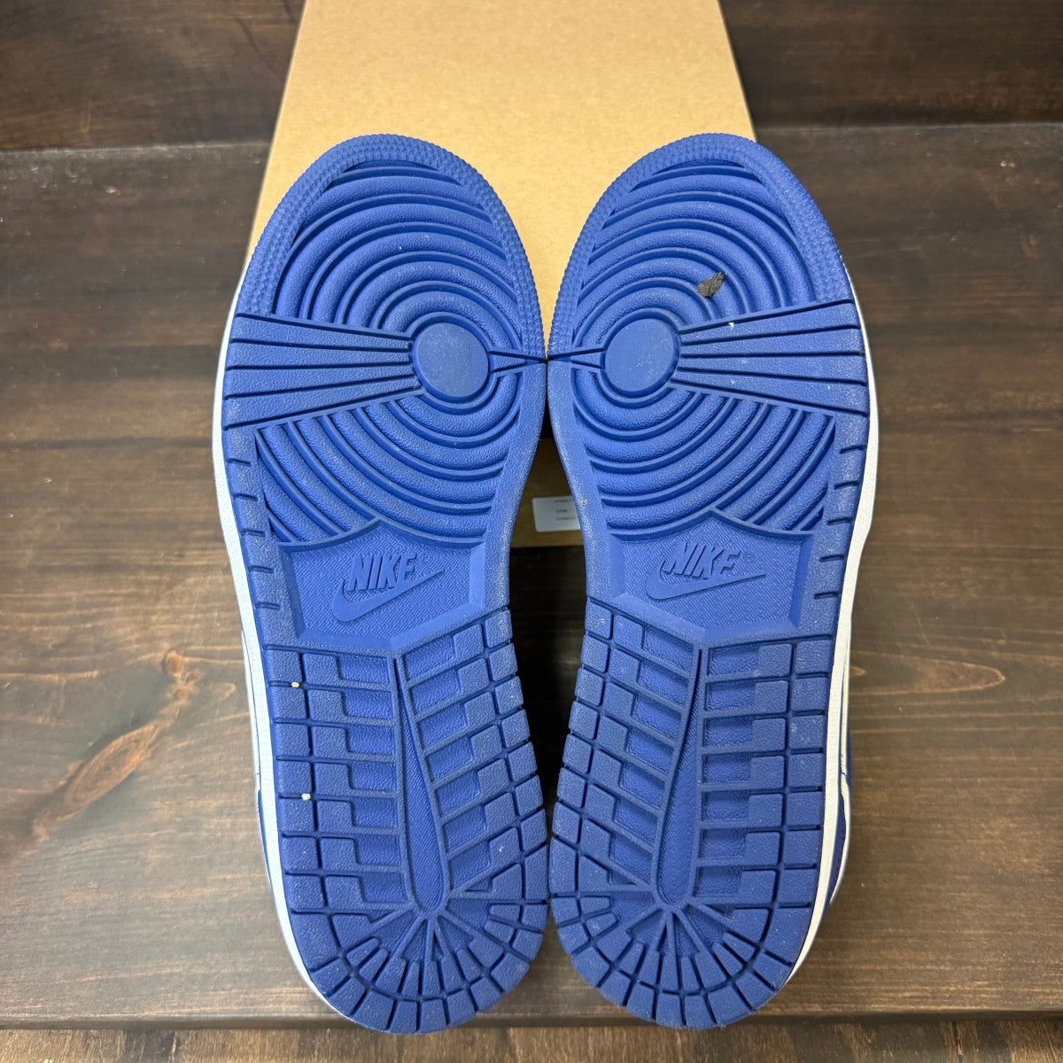 Jordan 1 Low Deep Royal Blue (Women's) Size 12W (Pre-Owned) - Image 6