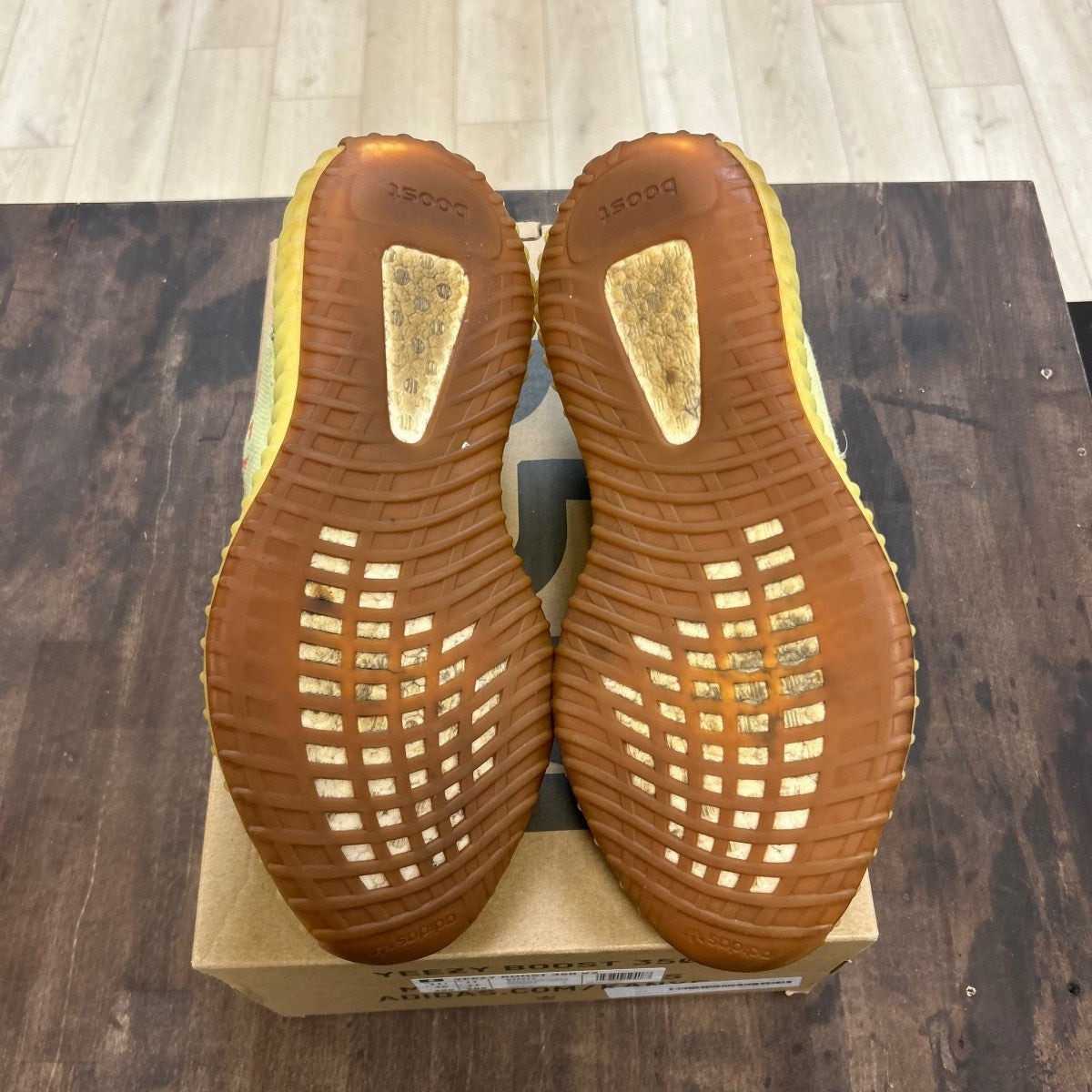 adidas Yeezy Boost 350 V2 Semi Frozen Yellow - Image 5