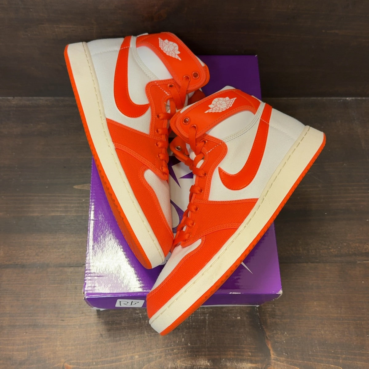 Jordan 1 Retro AJKO Rush Orange Size 11.5 (Pre-Owned) - Image 2