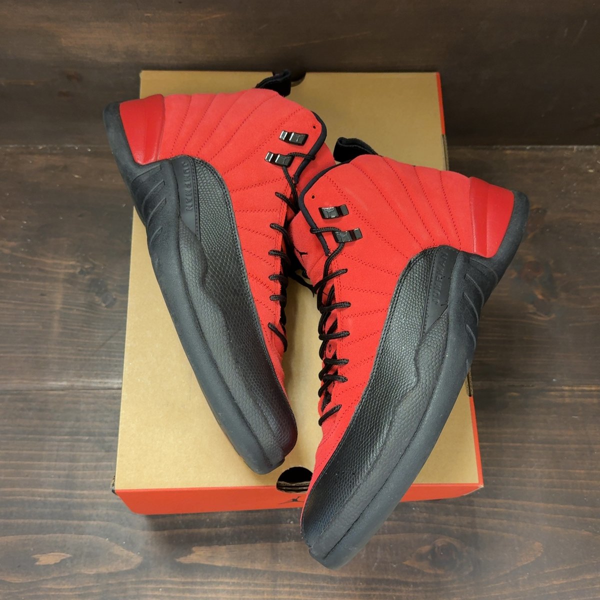 Jordan 12 Retro Reverse Flu Game Size 13 (Pre-Owned) - back