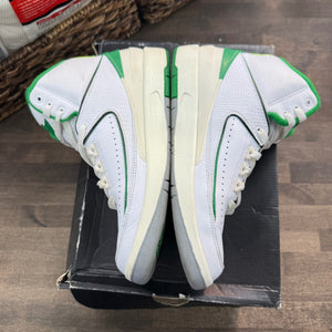 Jordan 2 Retro Lucky Green (GS) - Image 2