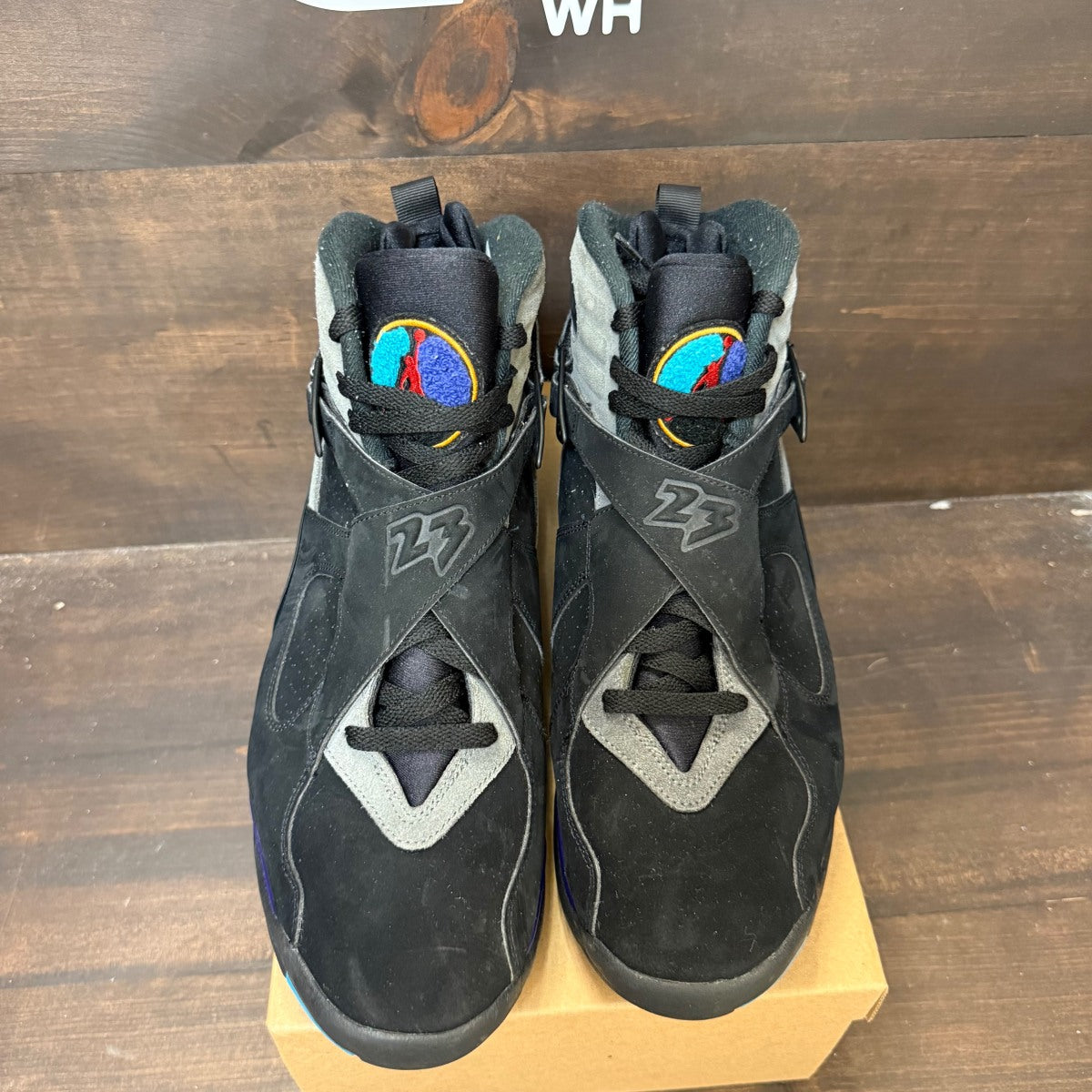 Jordan 8 Retro Aqua (2025) Size 13 (Pre-Owned) - Image 2