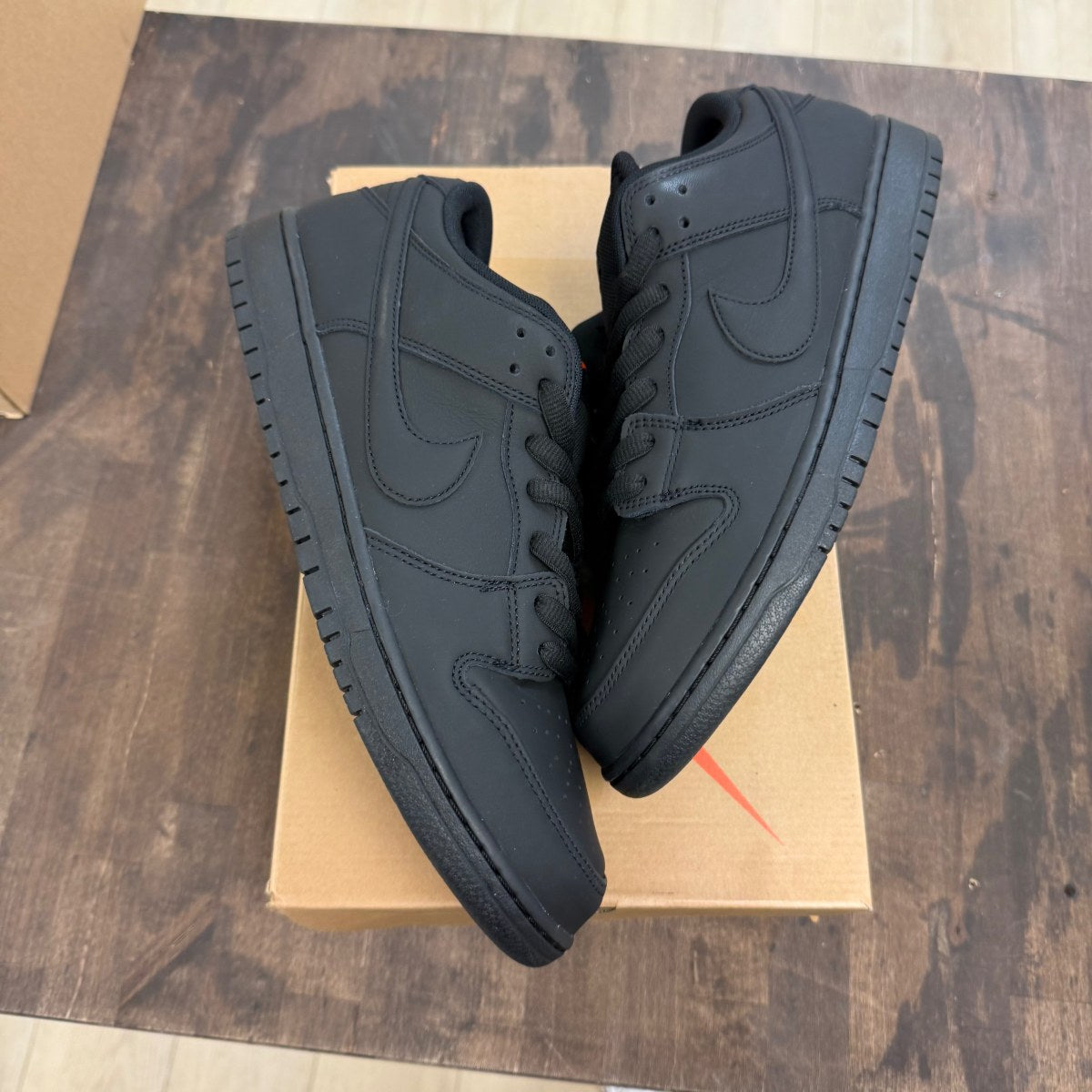 Nike SB Dunk Low Pro Triple Black - Image 1