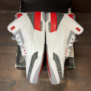Jordan 3 Retro Fire Red (2022) Size 12 (Pre-Owned) - aux