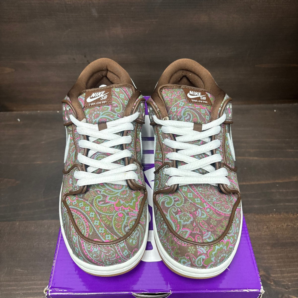 Nike SB Dunk Low Pro Paisley Brown - Image 3