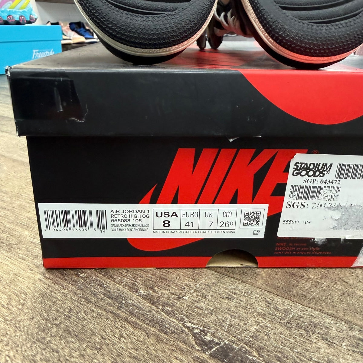 Jordan 1 Retro High Dark Mocha - Image 6