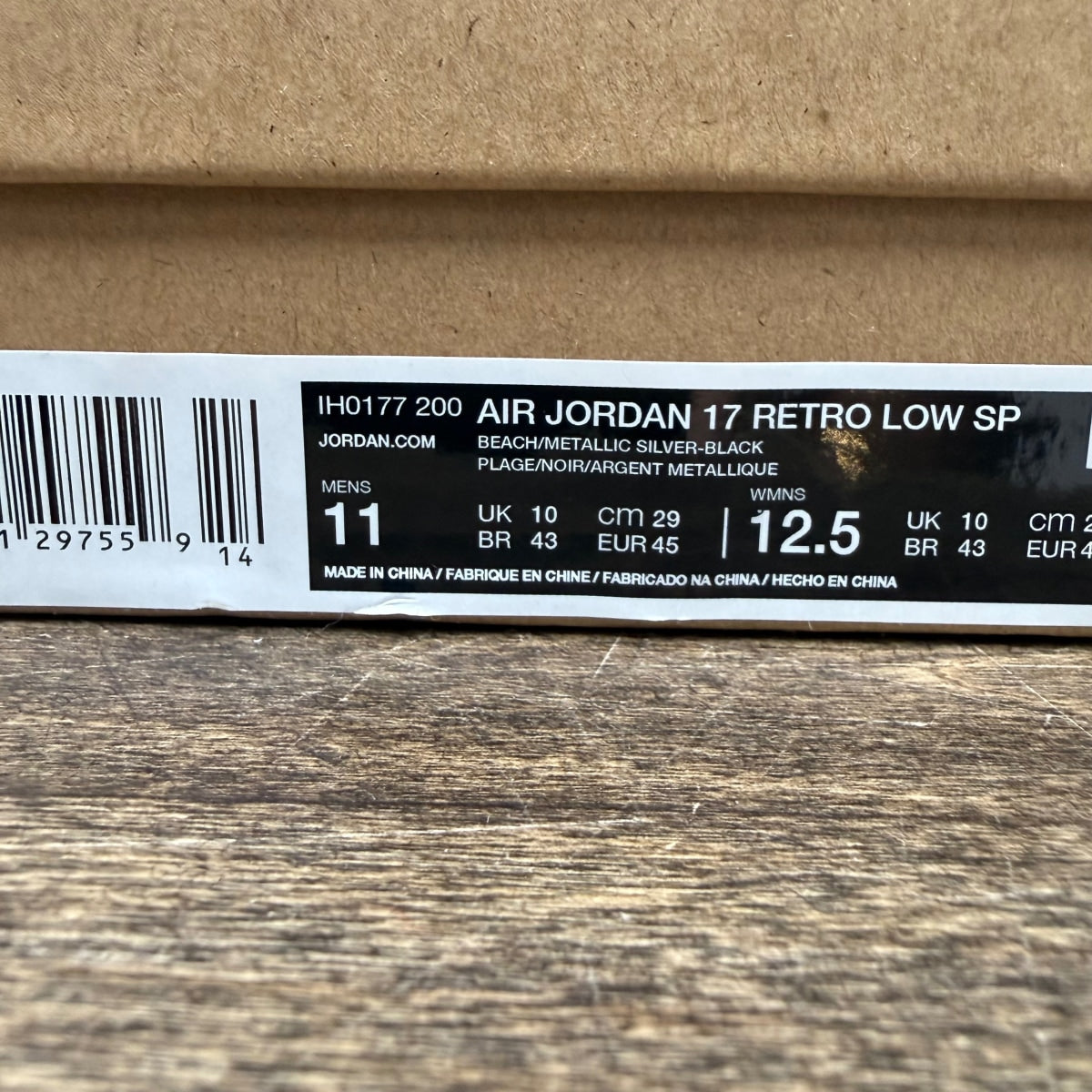 Jordan 17 Retro Low SP Infinite Archives - Image 6