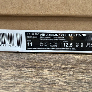 Jordan 17 Retro Low SP Infinite Archives - Image 6