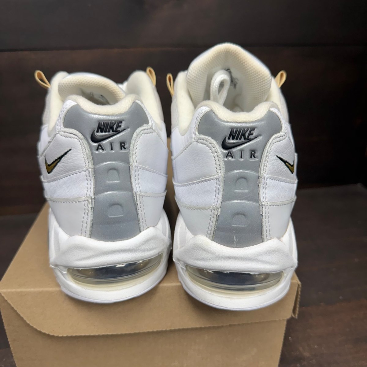 Nike Air Max 95 OG Big Bubble White Team Gold Size 12 (Pre-Owned) - sole