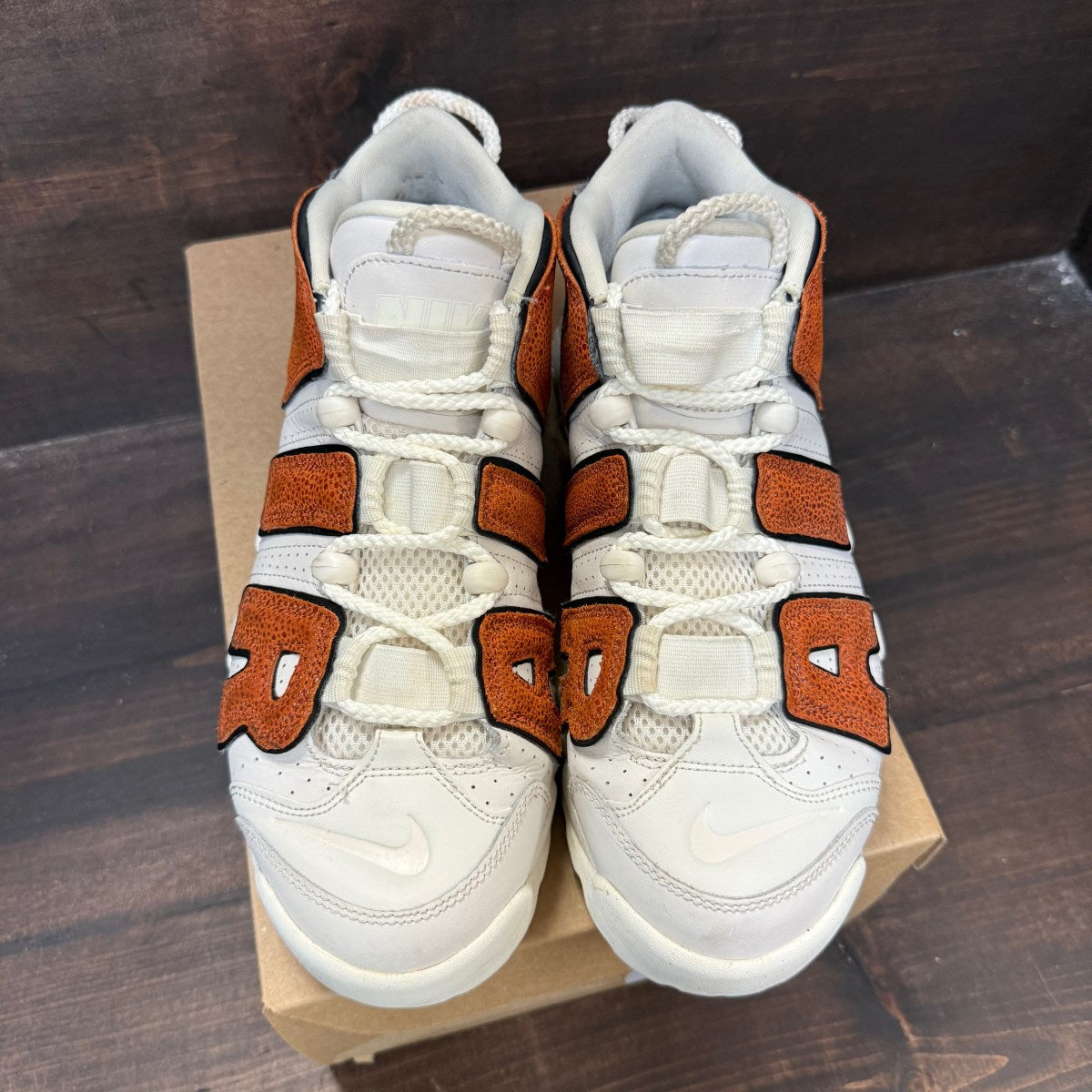 Nike Air More Uptempo Dark Russet (Women's) Size 10W (Pre-Owned) - Image 2