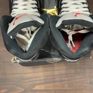 Jordan 5 Retro OG Black Metallic Reimagined (GS) Size 5Y (Pre-Owned) - aux