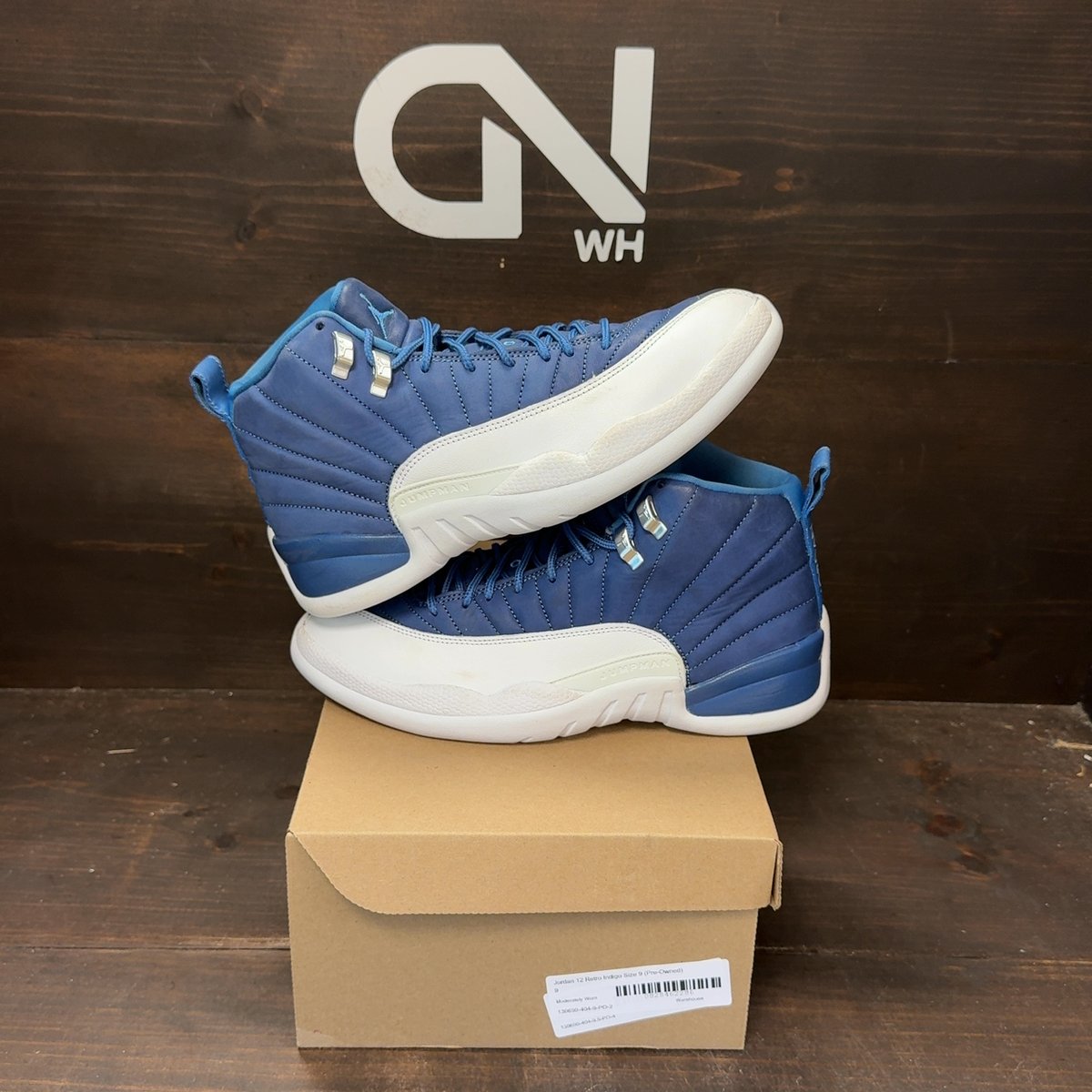 Jordan 12 Retro Indigo Size 9 (Pre-Owned) - front