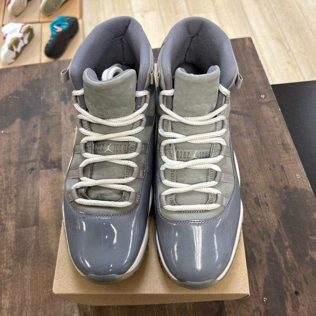 Jordan 11 Retro Cool Grey (2021) Size 10.5 (Pre-Owned) - Image 2
