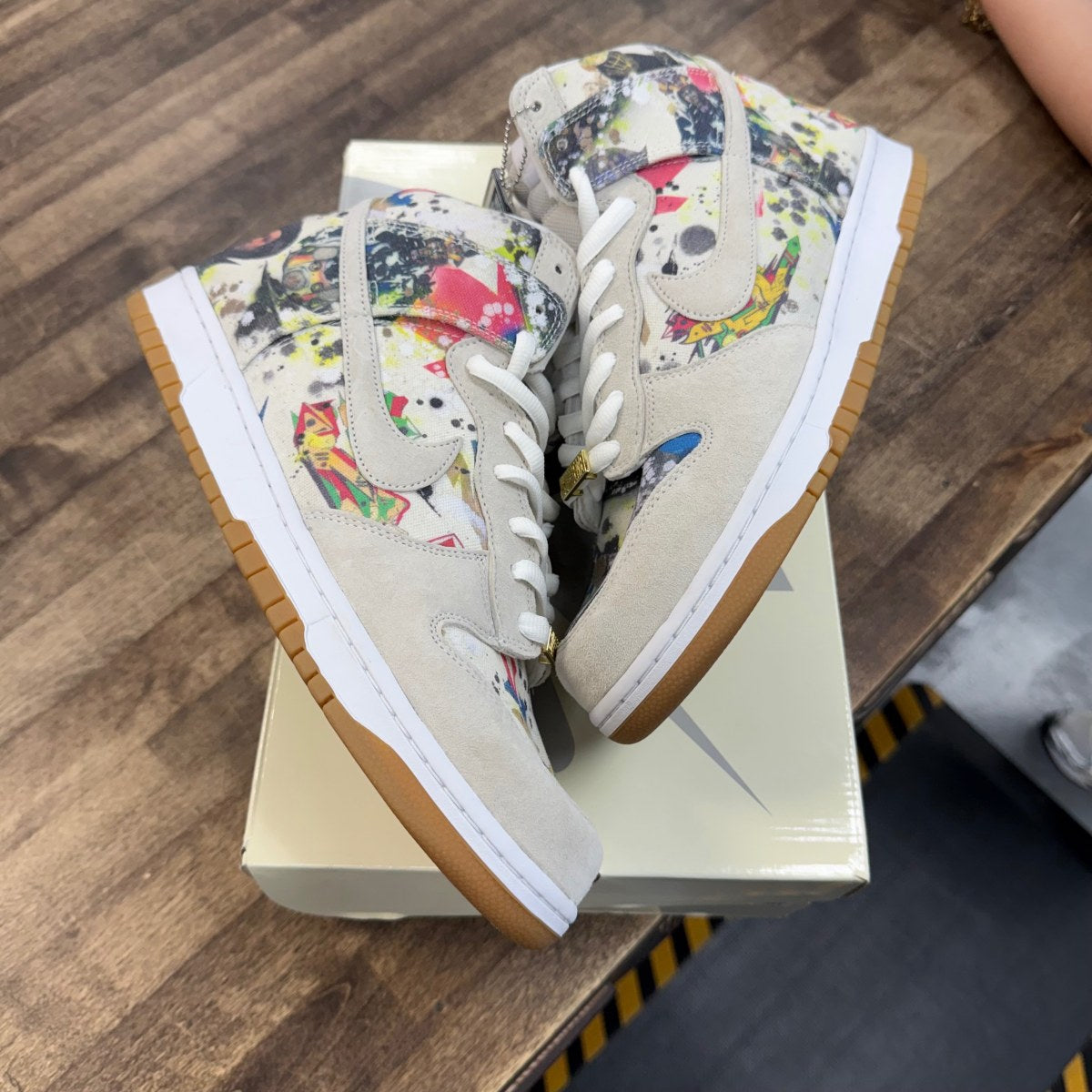Nike SB Dunk High Supreme Rammellzee - Image 1