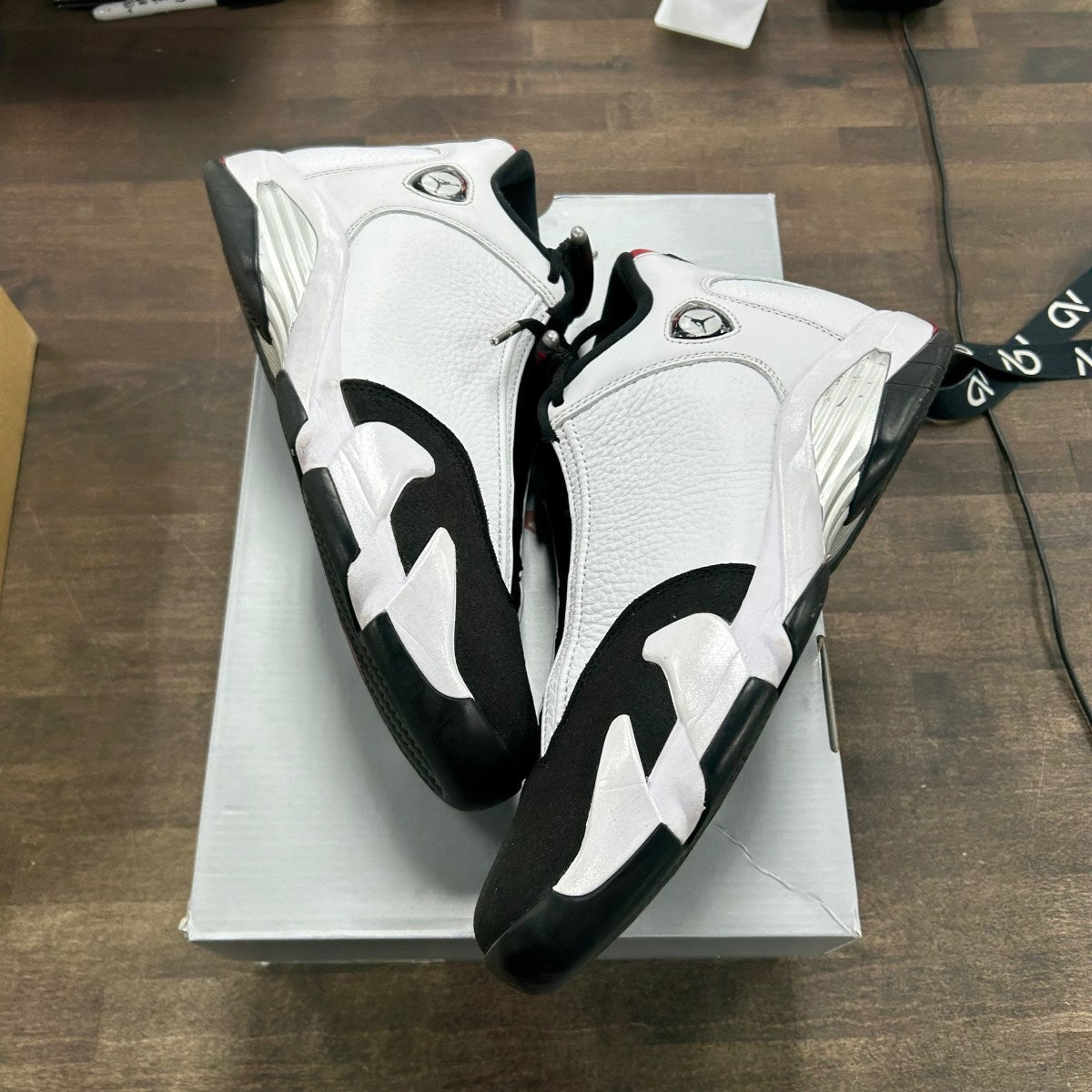 Jordan 14 Retro Black Toe (2024) - Image 1