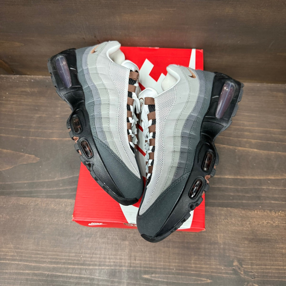 Nike Air Max 95 OG Big Bubble Fauna Brown (Women's) - Image 2