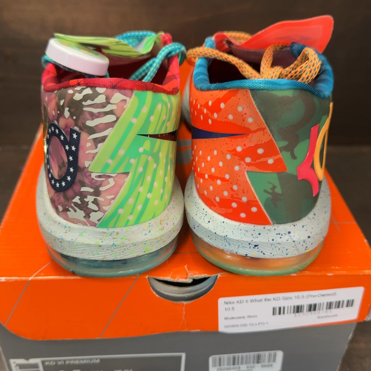 Nike KD 6 What the KD Size 10.5 (Pre-Owned) - aux