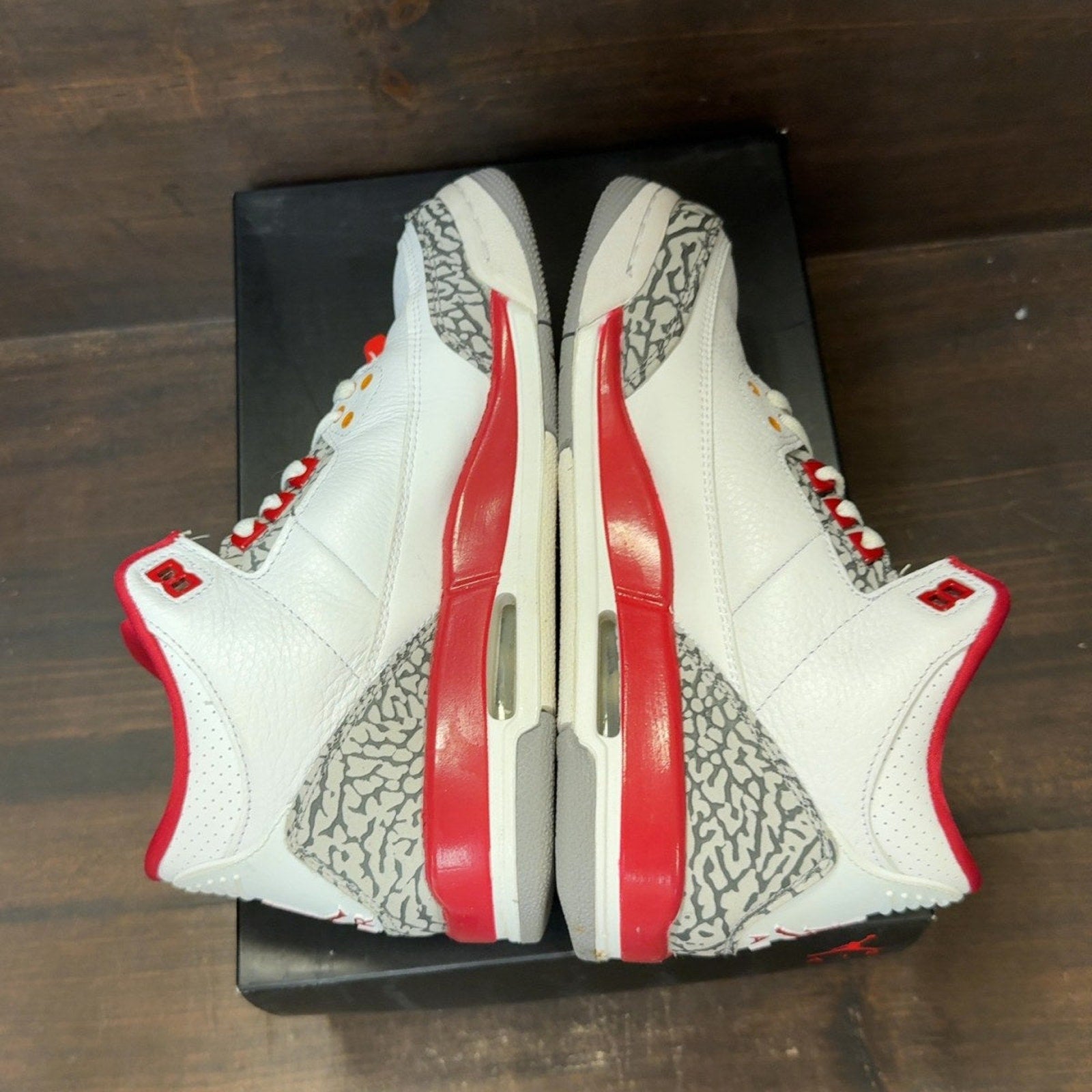 Jordan 3 Retro Cardinal (GS) Size 5.5Y (Pre-Owned)