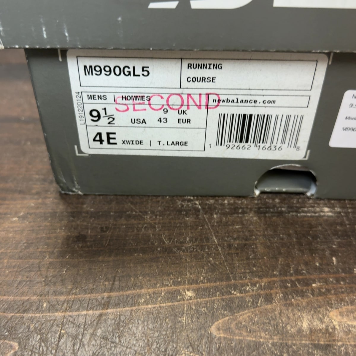 New Balance 990v5 Grey Size 9.5 (Pre-Owned) - Image 8
