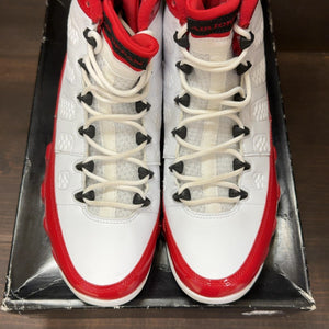 Jordan 9 Retro White Gym Red - Image 3