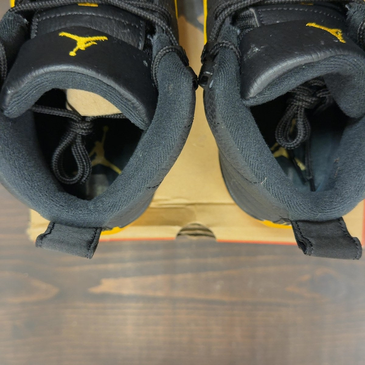 Jordan 12 Retro Black University Gold - Image 6