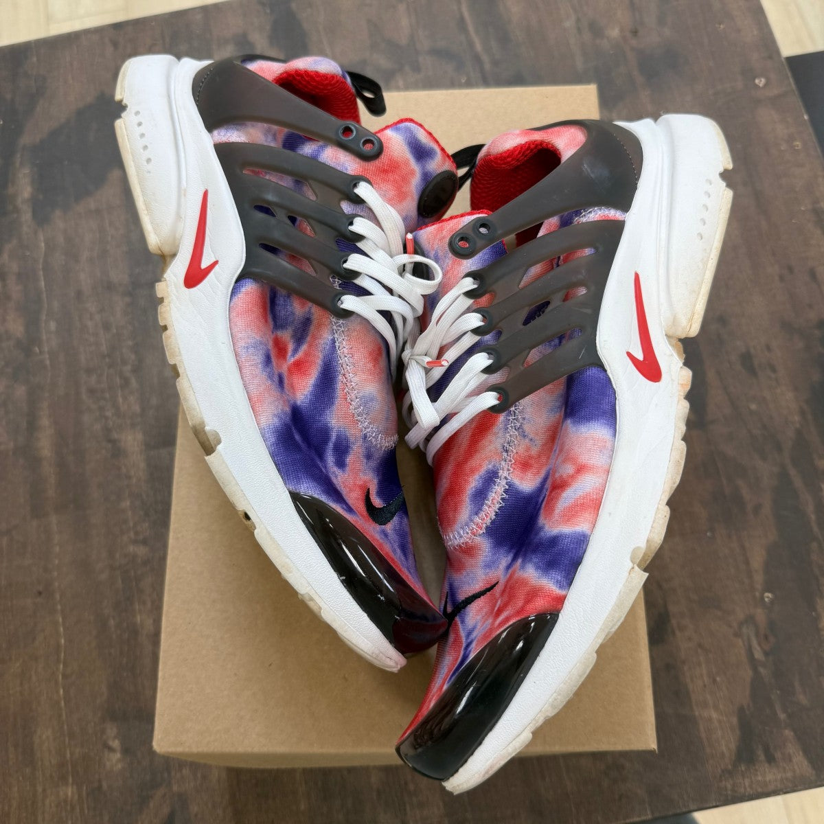 Nike Air Presto University Red Tie-Dye Size 12 (Pre-Owned) - Image 1