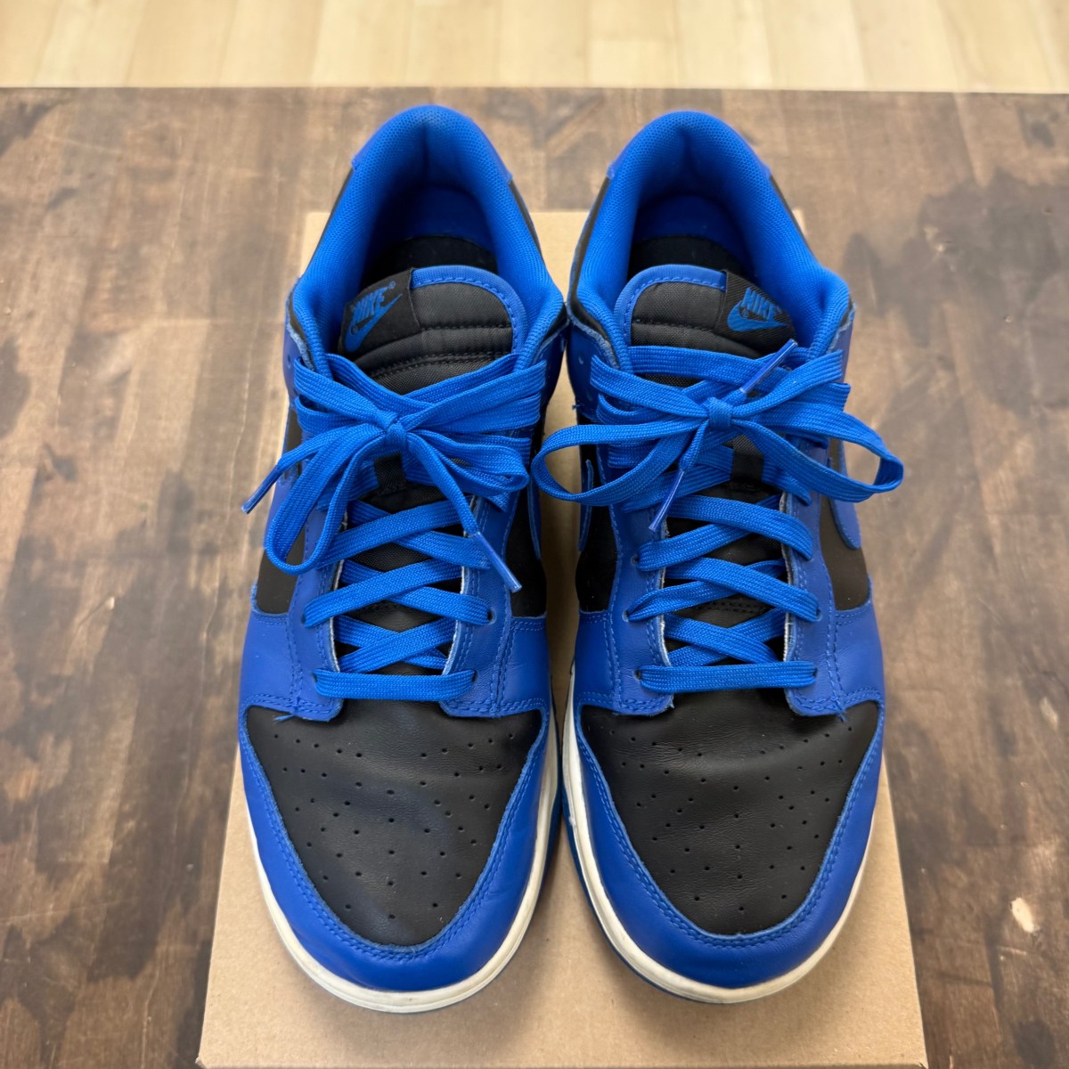 Nike Dunk Low Retro Hyper Cobalt Size 10.5 (Pre-Owned) - Image 2