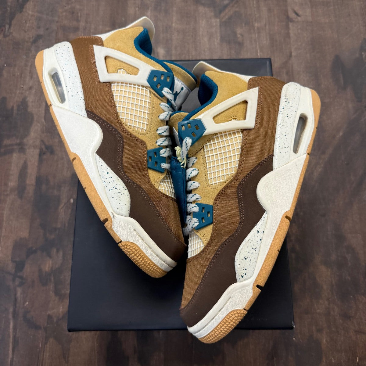 Jordan 4 Retro Cacao Wow (GS) - Image 1