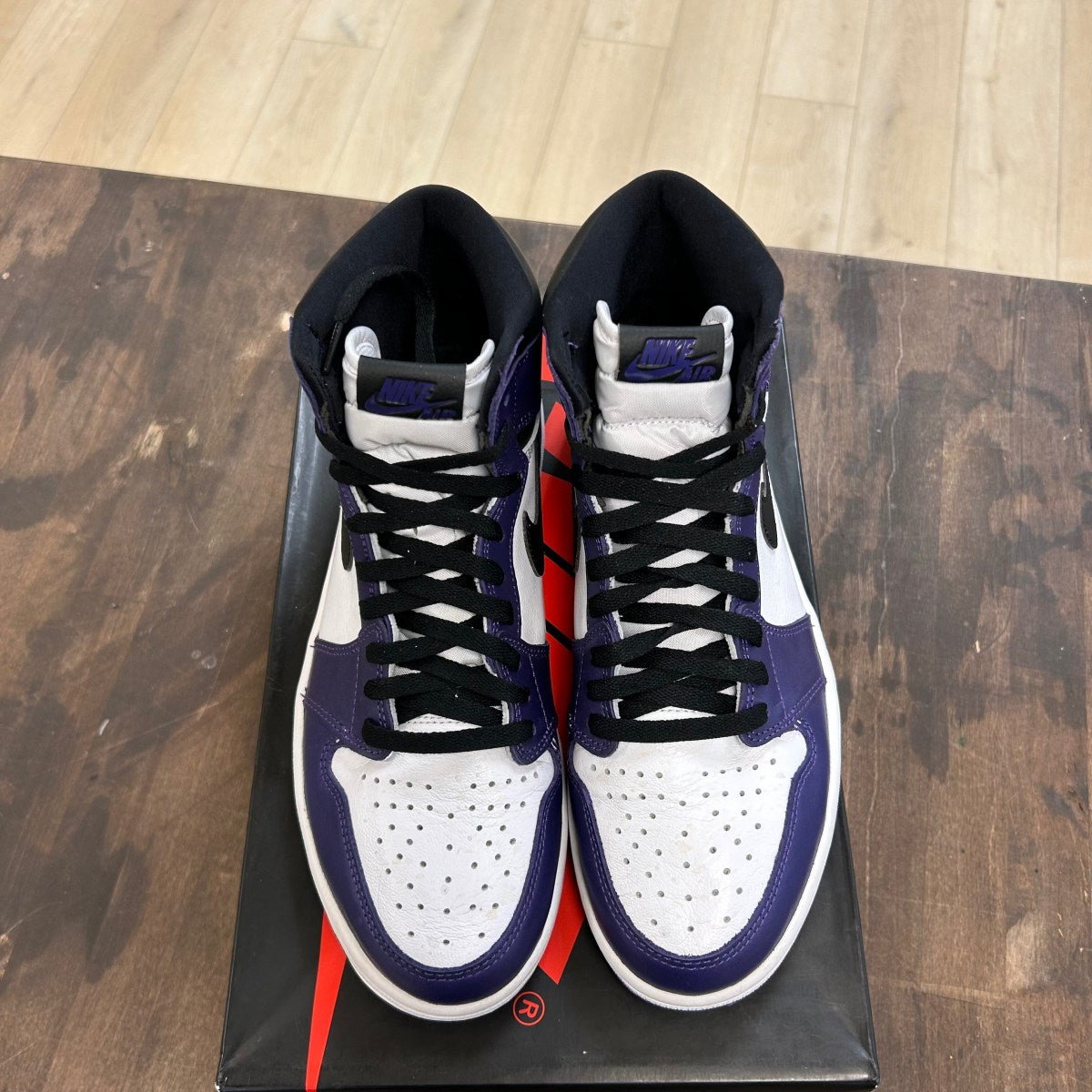 Jordan 1 Retro High Court Purple White - Image 2