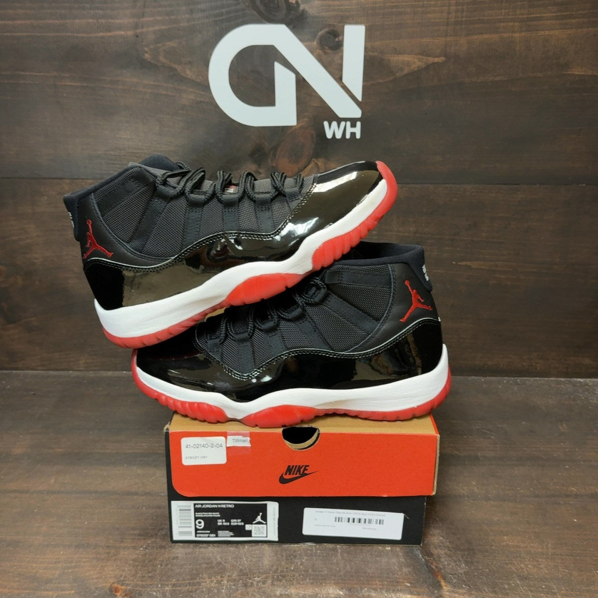 Jordan 11 Retro Playoffs Bred (2019) - Image 1