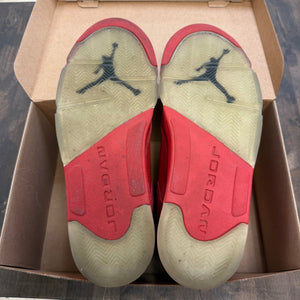Jordan 5 Retro Red Suede Size 13 (Pre-Owned) - Image 2