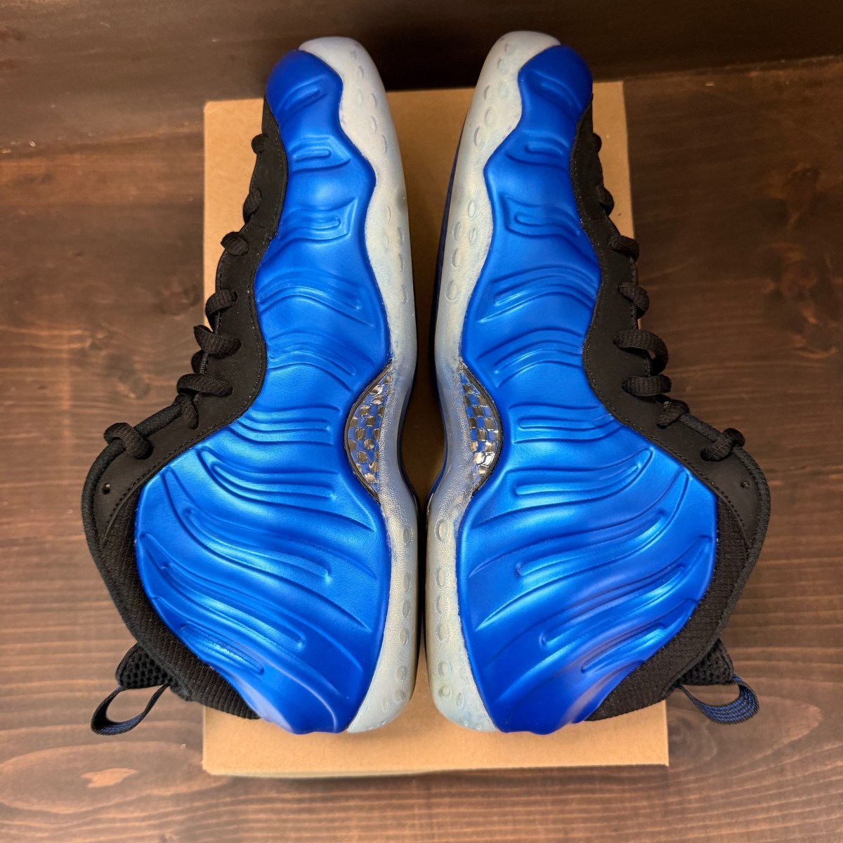Nike Air Foamposite One International Blue Size 10 (Pre-Owned) - Image 5
