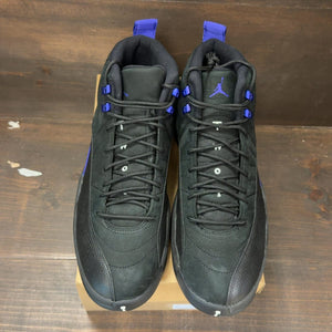 Jordan 12 Retro Black Dark Concord Size 14 - tag