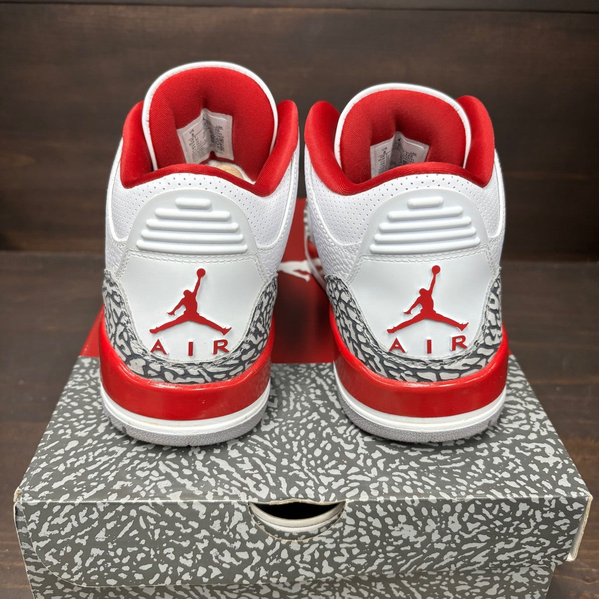 Jordan 3 Retro Cardinal Red - Image 5
