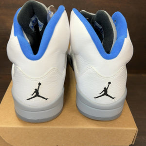 Jordan 5 Retro White Stealth (2021) Size 9 (Pre-Owned) - Image 5