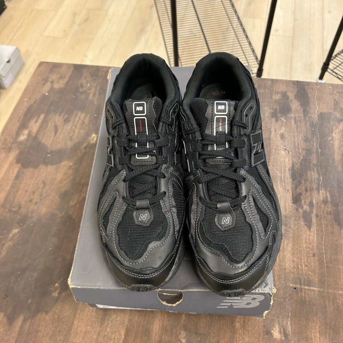 New Balance 1906D Protection Pack Black Leather - Image 2
