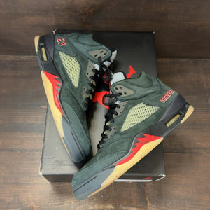 Jordan 5 Retro Gore-Tex Off Noir (Women's) Size 10.5W (Pre-Owned) - back