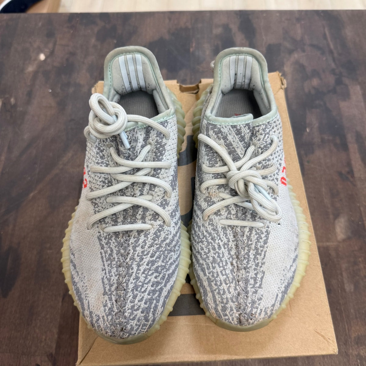 adidas Yeezy Boost 350 V2 Blue Tint Size 5 (Pre-Owned) - Image 2