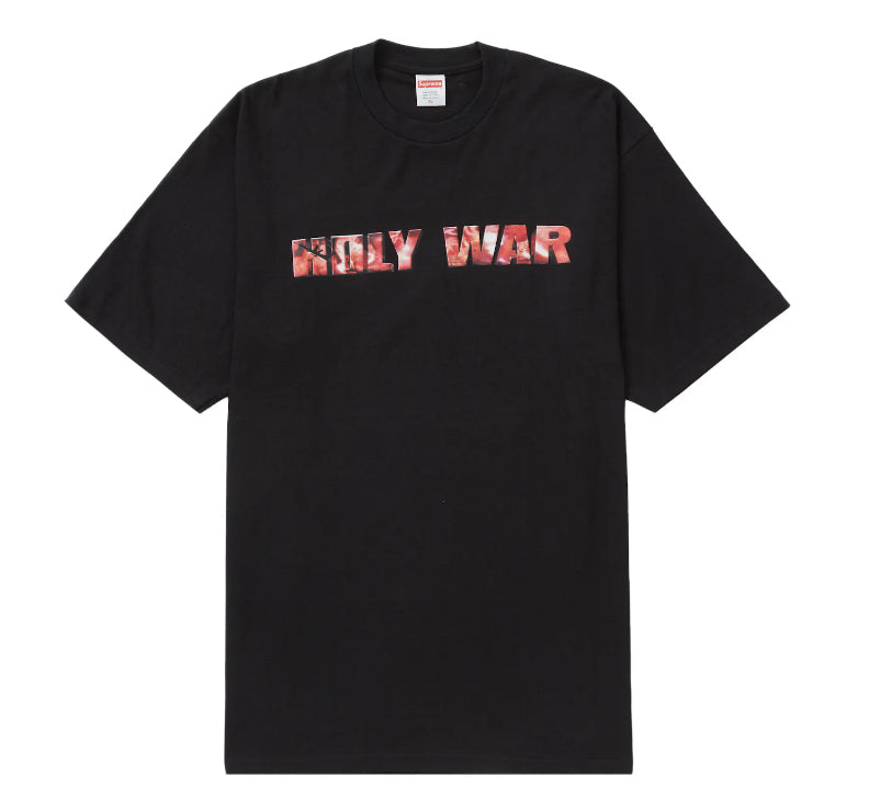 Black Supreme Holy War Tee Shirt