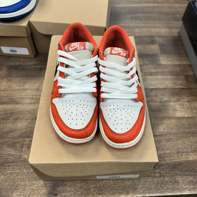Jordan 1 Low Starfish (GS) (Used, No Box)