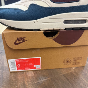 Nike Air Max 1 Coconut Milk Burgundy Crush Navy - Image 5