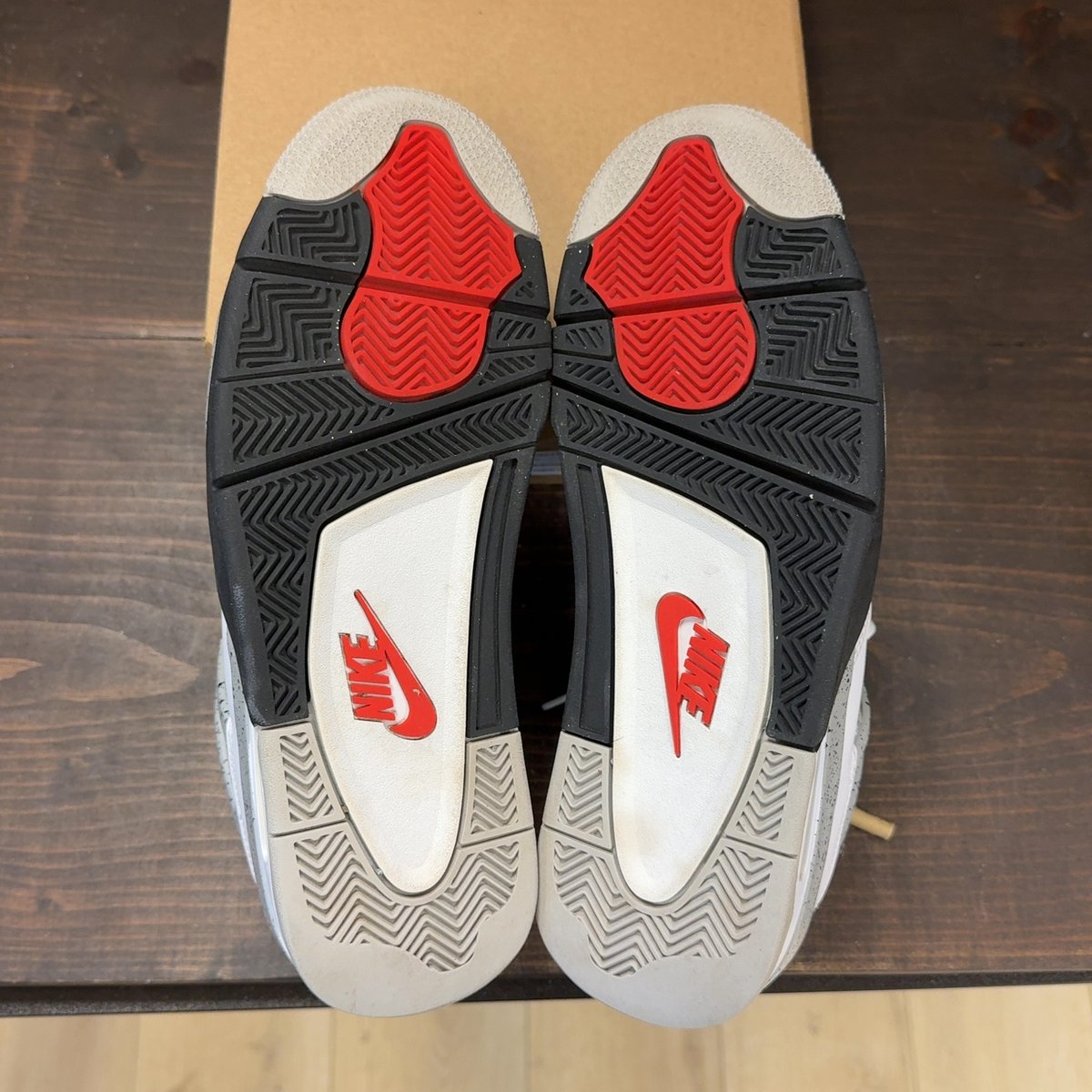 Jordan 4 Retro White Cement (2016) Size 10 (Pre-Owned) - aux