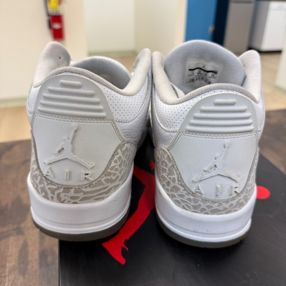 Jordan 3 Retro Pure White (2018) - Image 3