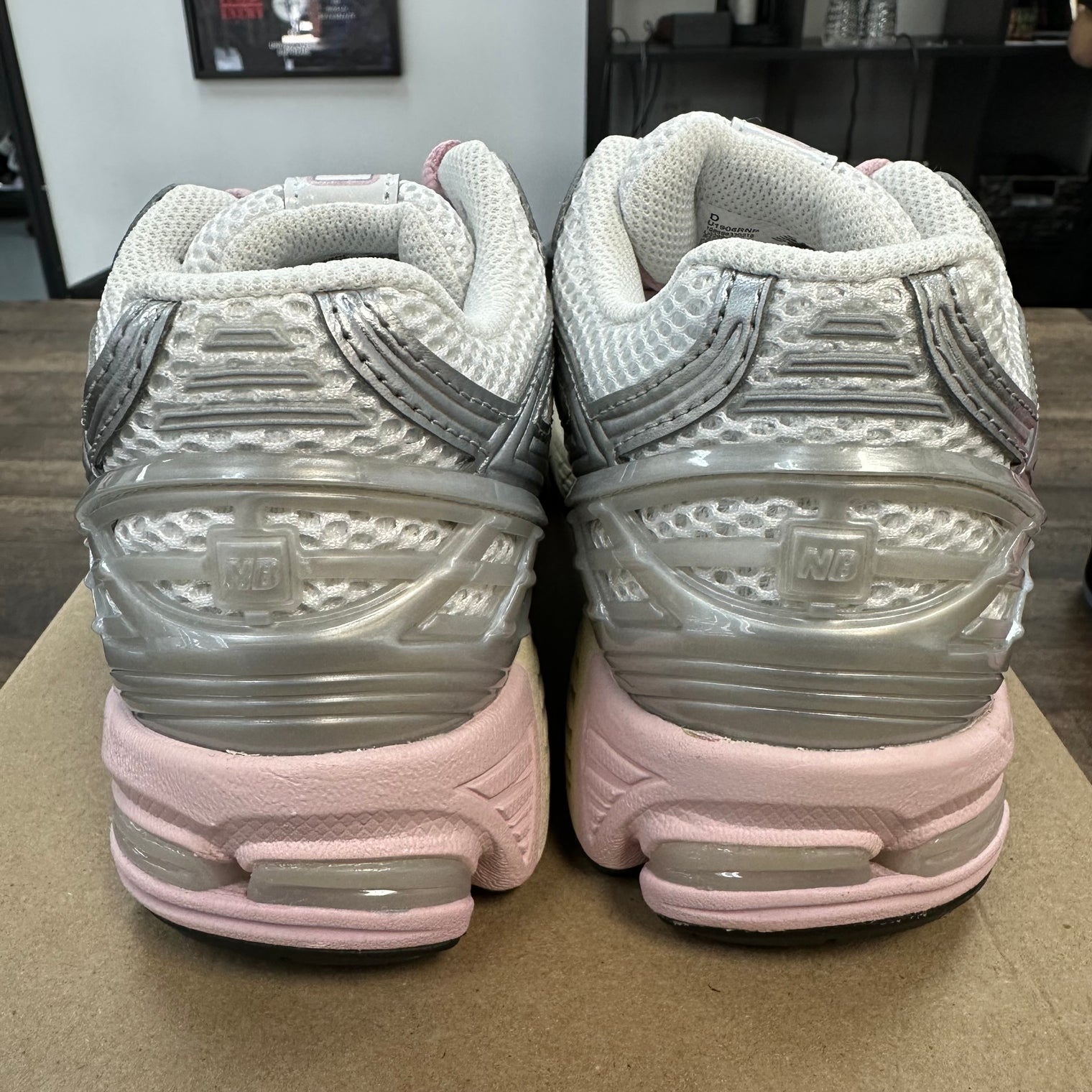 New Balance 1906R White Silver Pink (Lightly Worn)